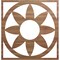 Ekena Millwork Blume Wood Fretwork Pierced Ceiling Medallion, Walnut, 20"OD x 7"ID x 1/4"T CMWP20X20X0250BLWA - alternate 1